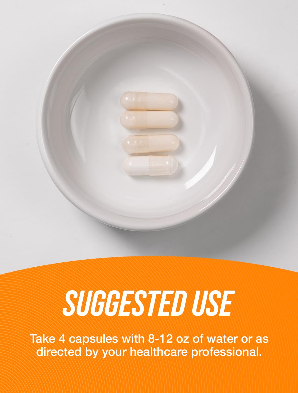 BulkSupplements MSM Capsules on a wooden table