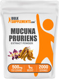 BulkSupplements Mucuna Pruriens Extract Powder 1021g front view