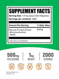 BulkSupplements Mucuna Pruriens Extract Powder 1021g packaging