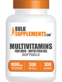 BulkSupplements Multivitamin for Men 300g softgel front view