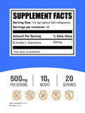 BulkSupplements N-Acetyl L-Carnosine Powder 500mg packaging