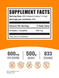 BulkSupplements N-Acetyl L-Cysteine Powder packaging