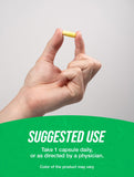 BulkSupplements Nattokinase 2000 FU capsules on a wooden table