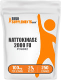 BulkSupplements Nattokinase 2000 FU Powder 10g front view