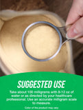BulkSupplements Nattokinase 2000 FU Powder nutritional information