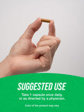 BulkSupplements Nattokinase 4000 FU Capsules on a table