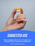 BulkSupplements Omega 3-6-9 Softgels close-up of softgel