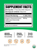 BulkSupplements Organic Chamomile Extract Powder packaging