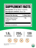 BulkSupplements Organic Maca Root Extract Powder packaging