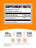 BulkSupplements Phosphatidylserine Capsules 300mg side view