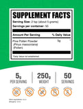 BulkSupplements Pine Pollen Powder 250g packaging