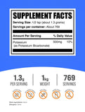 BulkSupplements Potassium Bicarbonate Powder packaging