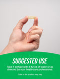 BulkSupplements Pumpkin Seed Oil Softgels 1000mg close-up of softgel