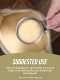 BulkSupplements Reishi Mushroom Extract Powder mixed in smoothie