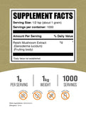 BulkSupplements Reishi Mushroom Extract Powder packaging
