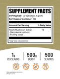 BulkSupplements Reishi Mushroom Extract Powder packaging
