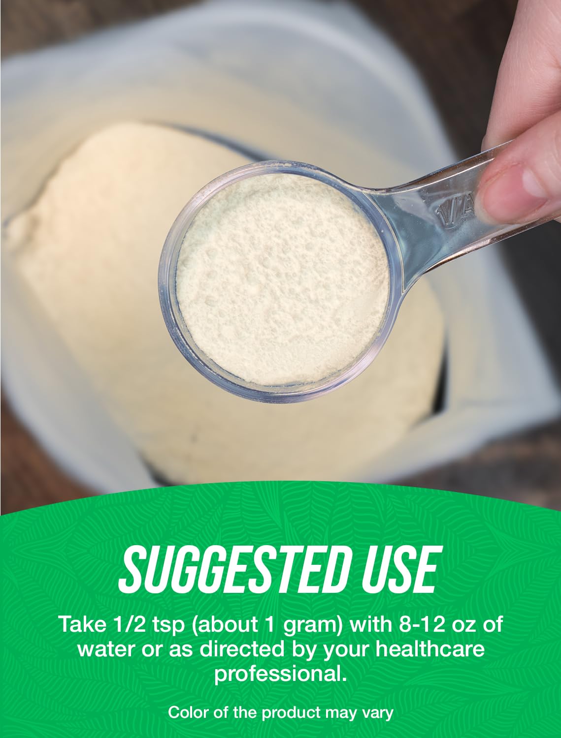 BulkSupplements Resveratrol Powder 100g with measuring spoon