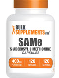 BulkSupplements SAM-e 400mg capsules front view