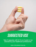 BulkSupplements Sea Moss Capsules lifestyle scene on a kitchen counter