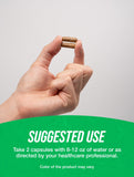 BulkSupplements Slippery Elm Extract Capsules close-up of capsules