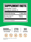 BulkSupplements softgels bottle side view