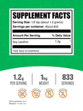 BulkSupplements Soy Lecithin Powder 1000g packaging