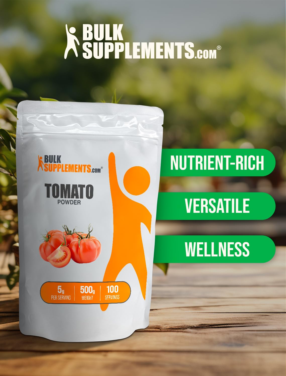 BulkSupplements Tomato Powder 531g usage in cooking