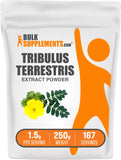 BulkSupplements Tribulus Terrestris Extract Powder 250g front view