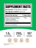 BulkSupplements Tribulus Terrestris Extract Powder packaging