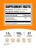 BulkSupplements Trimethylglycine Powder packaging