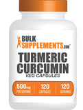 BulkSupplements Turmeric Extract Capsules 500mg front view