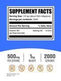 BulkSupplements Vitamin B3 (Niacinamide) Powder packaging