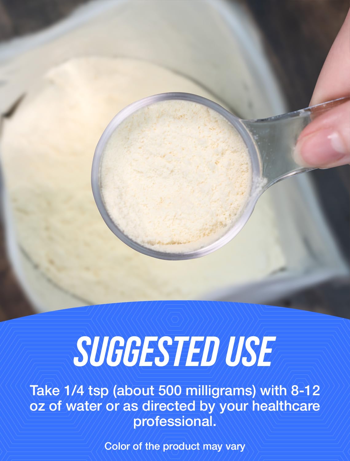 BulkSupplements Vitamin C Ascorbyl Palmitate Powder close-up