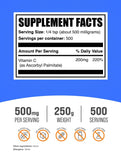 BulkSupplements Vitamin C Ascorbyl Palmitate Powder packaging