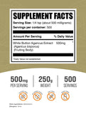 BulkSupplements White Button Mushroom Extract Powder packaging