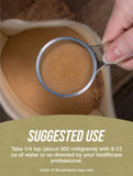 BulkSupplements White Button Mushroom Extract Powder side view