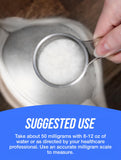 BulkSupplements Zinc Oxide Powder in a bowl