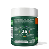 Bulletproof Greens Powder 250g mixed in a glass of water