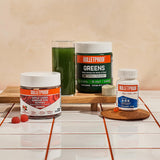 Bulletproof Turmeric Curcumin Complex bottle with a natural background