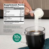 Bulletproof Unflavored a daily routine Collagen Protein jar side view