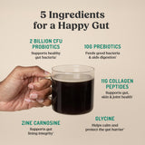 Bulletproof Unflavored a daily routine Collagen Protein jar with scoop