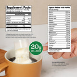 Bulletproof Unflavored Collagen Peptides jar side view