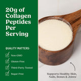 Bulletproof Unflavored Collagen Peptides packaging details