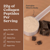 Bulletproof Vanilla Bean Energy Collagen Protein jar top view