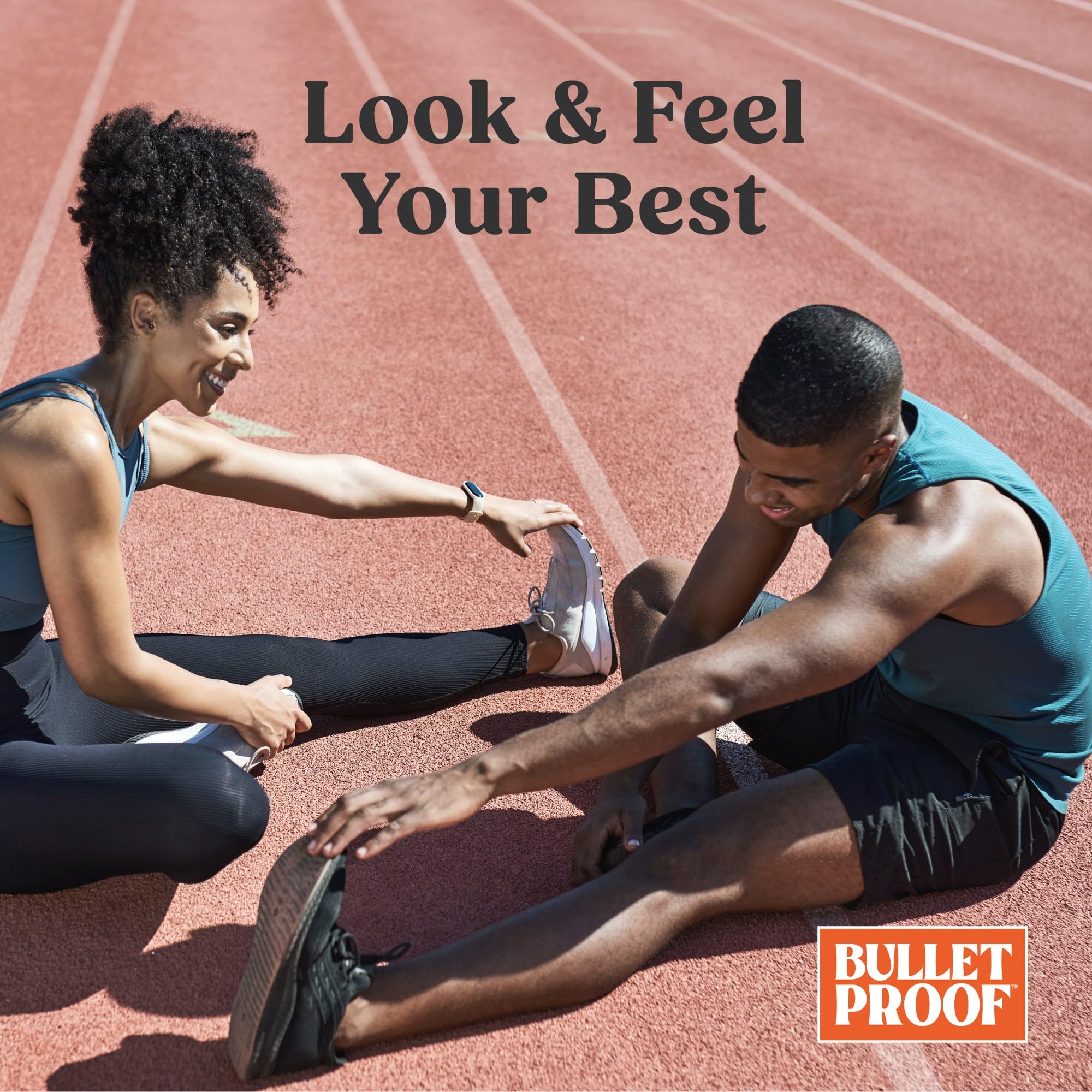 Bulletproof Vanilla Collagen Peptides mixed in smoothie