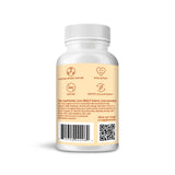Bulletproof Zinc with Copper capsules on a white background