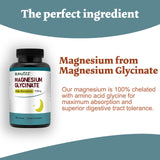 Bumjazz Magnesium Glycinate Supplement 82g ingredients list