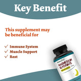 Bumjazz Magnesium Glycinate Supplement 82g packaging