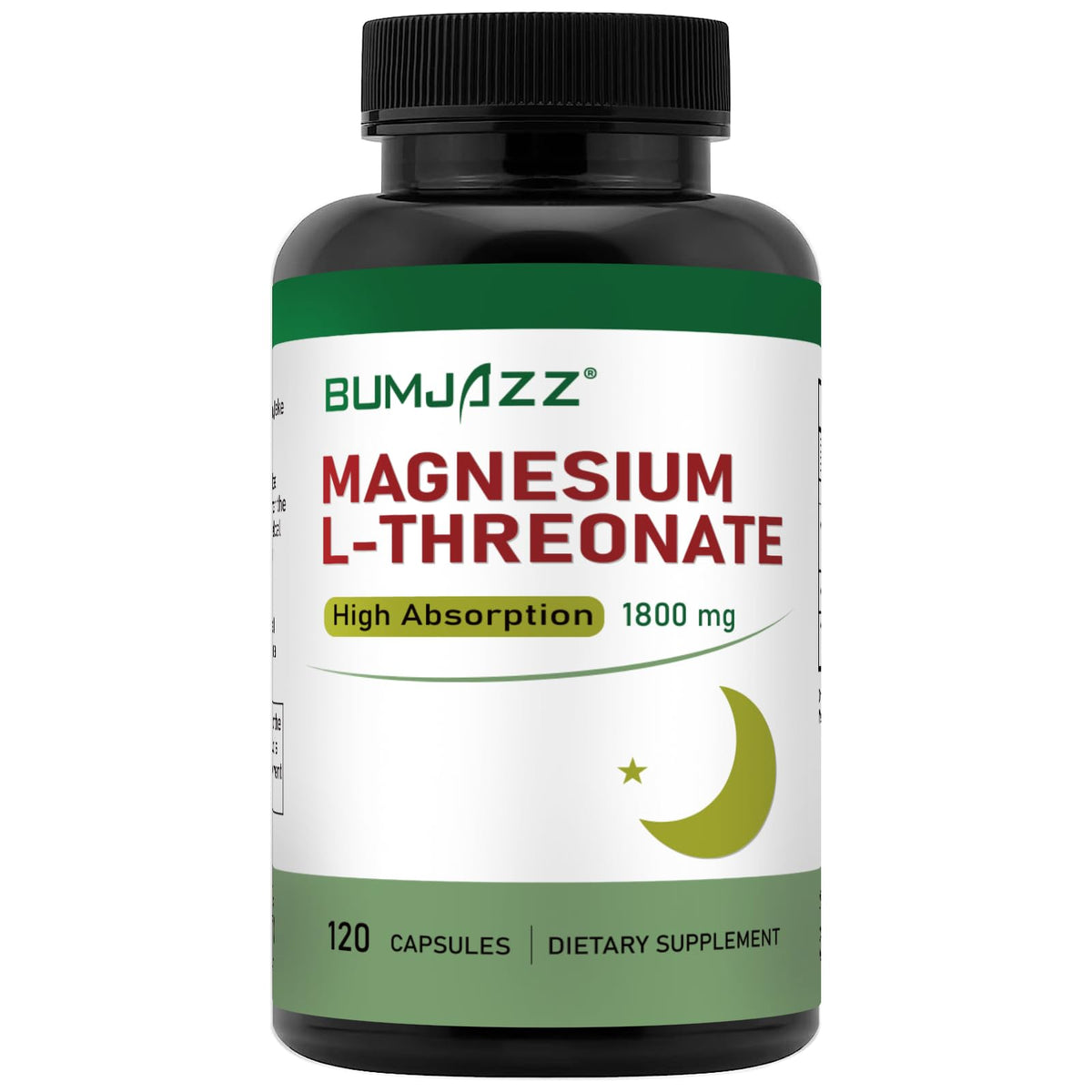 Bumjazz Magnesium L-Threonate 100g bottle front view