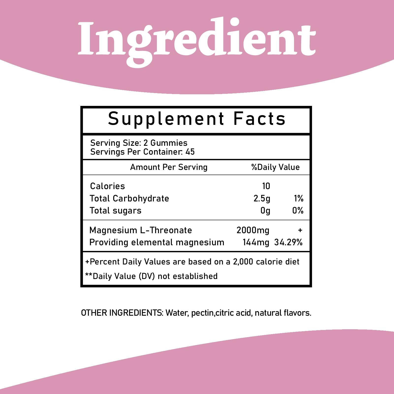 Bumjazz Magnesium L-Threonate Gummies strawberry flavour close-up